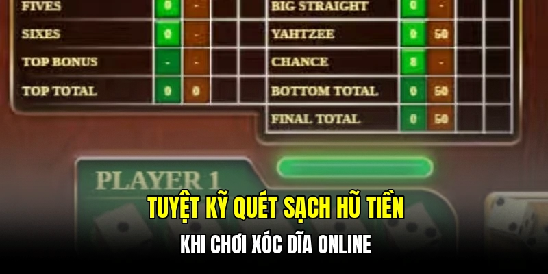 Tuyệt kỹ quét sạch hũ tiền khi chơi xóc dĩa online